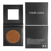 Palette de maquillage compacte waterproof à couvrance totale avec logo personnalisé et marque privée, poudre bronzante