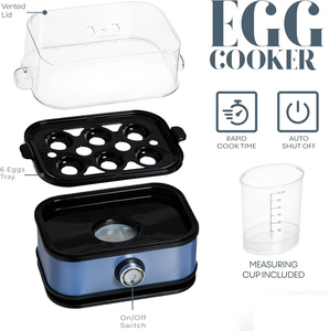 Nouveautés : Cuiseur à œufs électrique de cuisine, support pour œufs, modèle Pingouin, cuisson rapide - Product Image 3