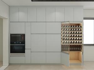 Juego de Gabinetes de Cocina Modulares Grises, Islas, Bodega, Diseño Ecológico, Amplio Almacenamiento - Product Image 6