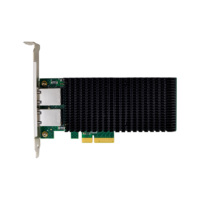 Kartu Jaringan Server Sunweit ST7319 PCIex4 Intel X54010GbE Dual-port RJ45 Converged Server NIC