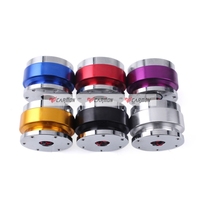 Adaptateur de moyeu à dégagement rapide pour volant de voiture de course en aluminium à 6 trous Kit de Boss raccord universel