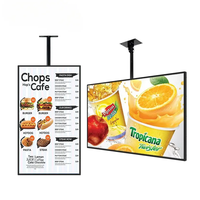 Pantalla Digital LCD de 32, 43 y 55 Pulgadas para Montaje en Pared, Kiosco de Señalización Publicitaria para Hoteles, Restaurantes, Tiendas Minoristas, Tablero de Menú
