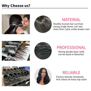 Cheveux indiens bruts bouclés et rebondissants, cuticules alignées, boucles birmanes, livraison directe, 26 pouces, extensions de cheveux <span class=keywords><strong>à</strong></span> cordon, Vietnam, Inde - Product Image 2