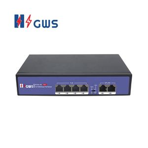 4*10/100M + 2*10/100MRJ45 bağlantı noktası yönetilmeyen POE anahtarı PoE + standardını destekler; Destek 10M/160m uzun mesafe iletim + VLAN - Product Image 1