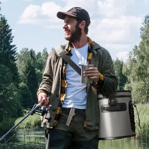 Multifunktion ale Kühltasche Picknick tasche im Freien Camping tragbare Aufbewahrung sbox für Grill getränke Isolier beutel mit großer Kapazität