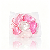 Lessive en capsules solubles en PVA à forme de fleur, conception multi-chambres, pour usine OEM personnalisée
