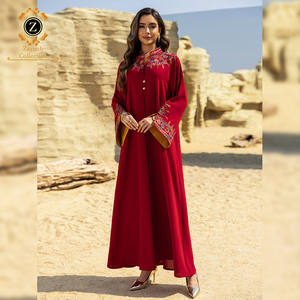 Zaynab mujeres musulmanas vestido Emmes bata alta calidad Abaya nueva <span class=keywords><strong>moda</strong></span> árabe chica últimos diseños de Burqa elegante Abaya - Product Image 5