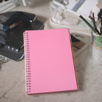 Carnet d'autocollants A5 réutilisable personnalisé en gros, livre d'autocollants vierge avec papier de support, logo personnalisé, directement de l'usine