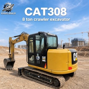 Excavatrice d'occasion Caterpillar CAT308E 308D 308C à vendre, 8 tonnes, fabriquée au Japon, mini-excavatrice d'occasion de haute qualité - Product Image 1