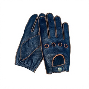 Guantes de Cuero Rosa para Ciclismo, Térmicos, Transpirables, Ecológicos, con Pantalla Táctil, Estilo Liso, Casuales, para Primavera/Verano, Sin Forro - Product Image 1