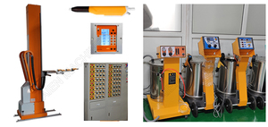 Équipement de revêtement en <span class=keywords><strong>poudre</strong></span> électrostatique automatique SADE, composants principaux du PLC, substrat en acier, <span class=keywords><strong>cabine</strong></span> de revêtement en <span class=keywords><strong>poudre</strong></span>, 30 m/min, 40 kW - Product Image 4