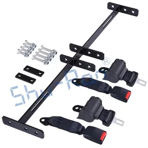 4 o 2 passeggeri retrattili universali Golf Cart cinture di sicurezza e Kit staffa per EZGO Yamaha Club Car Golf Cart accessori