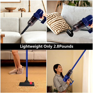 Handheld <b>Vacuum</b> Cleaner 0.5L Dust Bin 5M Cord <b>Portable</b> For Floor Pet Hair Carpet Cleaning Blue - Product Image 5