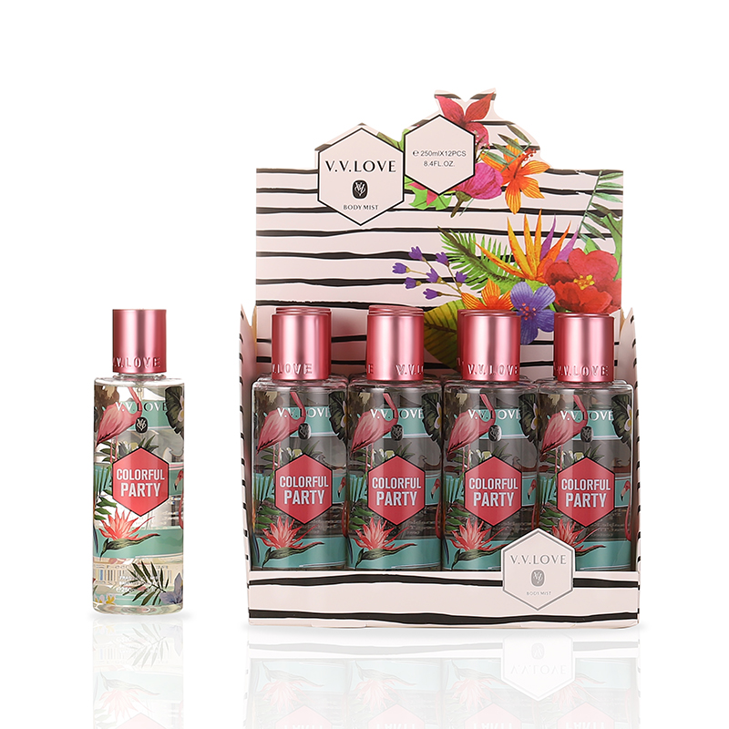 Распродажа, красочный спрей для тела для вечеринки 250 мл для счастливых женщин, спрей для тела, спрей для тумана, дезодорант для духов для домашнего использования