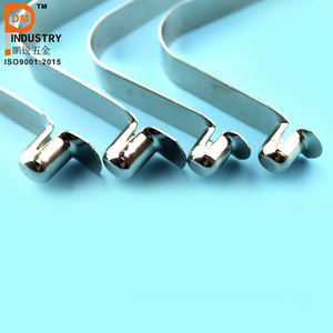 Bouton creux de vente chaude et bouton solide Style v forme pince à ressort bouton à ressort <span class=keywords><strong>pour</strong></span> verrouillage de <span class=keywords><strong>Tube</strong></span> - Product Image 2