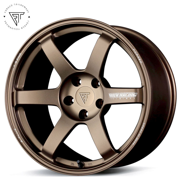 18 Inch Volk TE37 Wheel - Forged Concave Design, 5x114.3