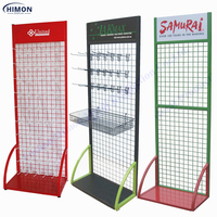 Présentoir de sac à dos de magasin, présentoir portable de magasin populaire en fil métallique, présentoir suspendu de chaussettes pour supermarché, nouvelle collection