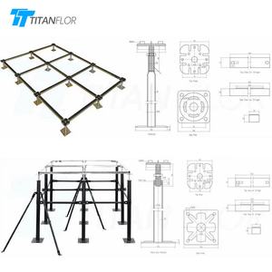 Système de plancher surélevé en bois modulaire Titan pour des aménagements de bureaux flexibles, utilise une assemblage modulaire pour des ajustements rapides - Product Image 3
