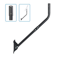 Poteau de montage d'antenne réglable WM-022D-Support de tuyau en J universel pour antenne et station météo