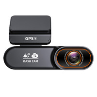 Kamera Dash Cam 4G Lintas Batas Terbaru 2025 1080P Penglihatan Malam HD Sensor Gravitasi Anti Tabrakan GPS Sudut 150 Derajat Lensa Tunggal