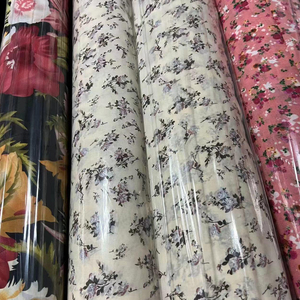 Nhà máy cung cấp trực tiếp in voan rất nhiều cổ phiếu vải 100% <span class=keywords><strong>Polyester</strong></span> dệt georgette vải - Product Image 2