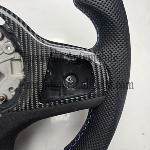Nuevo Producto, Volante Deportivo de Cuero Perforado y Fibra de Carbono para BMW G20 G30 G01 Serie 3 Serie 5 - Product Image 3