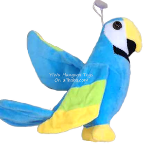 Giocattolo di Peluche Pappagallo Colorato e Sottile da 7 Pollici, Economico, Vendita all'Ingrosso, <span class=keywords><strong>Regalo</strong></span> per Macchine a Premi - Product Image 2