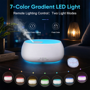 <span class=keywords><strong>Diffuseur</strong></span> d'huiles essentielles portable intelligent à brume froide ultrasonique 500 ml avec logo personnalisé pour la maison et le bureau, idéal pour les grandes pièces - Product Image 3
