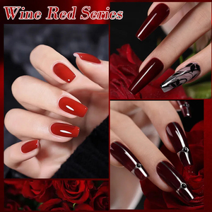 Nuevo Set de Esmaltes de Uñas de Gel UV OEM de 6 Colores para Navidad - Product Image 3