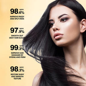 Shampooing Vegan Bio à l'Huile d'Argan et Biotine, Kératine Nourrissante, Nettoyant en Profondeur, Hydratant, Anti-Dessèchement, Lissant, Format Voyage - Product Image 4