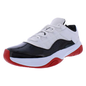 Zapatillas de Baloncesto Jordan Air II CMFT Low para Hombre, Blancas, Negras y Rojas, Parte Superior Sintética, Suela de Goma, Entresuela de EVA, Forro de Malla, Verano - Product Image 3