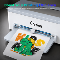 Imprimante DTF A4 de bureau pour transfert de films PET sur T-shirts, idéale pour les petites entreprises, livraison depuis la Californie