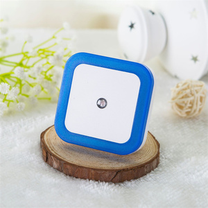 Factory <strong>Cheap</strong> Price Led Base Plug in <strong>Night</strong> Lamp for Kids Hot Sale Lovely Small Square Shape Baby Led <strong>Night</strong> Light - Product Image 1