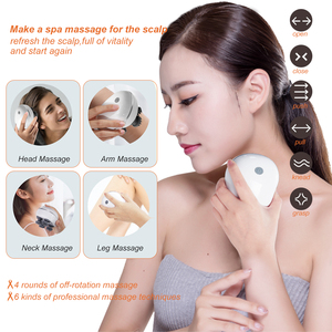 Masseur Électrique Intelligent pour Tête et Cuir Chevelu, Soin Santé Détente Corps et Cou, Massage Pétrissant Vibrant, Lumière Rouge Nourrissant les Cheveux - Product Image 6