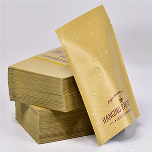 Food grade plastica 3 in 1 della miscela di caffè di imballaggio piccolo vuoto foglio di alluminio a goccia sacchetto di caffè - Product Image 5
