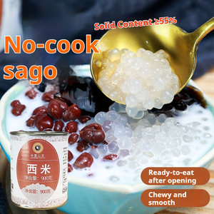 มิกซ์เยว่ สาคู 900 กรัม สาคูกระป๋องพร้อมทาน รสป๊อปลาร์กานาช ชานมกระป๋อง ของหวานที่ร้านชานมต้องมี สาคูกระป๋องพร้อมทาน - Product Image 2