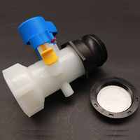 Adaptateur de vanne Camlock IBC Hongtuo en plastique certifié CE ISO9001, raccord HT 2 pouces NPT/BSP ou S60X6