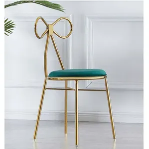 Modern <b>Velvet</b> Upholstered <b>Dining</b> <b>Chair</b> With Metal Legs Modern <b>Velvet</b> Upholstered <b>Dining</b> <b>Chair</b> With Metal Legs - Product Image 4