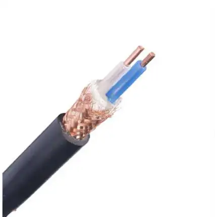 Havai uygulama için yüksek kaliteli PVC yalıtımlı PVC kılıflı örgü korumalı telli mekanik kontrol kablosu 1.5mm2