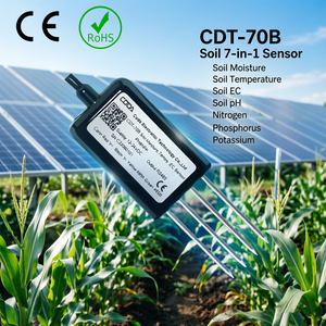 เครื่องวัดดิน CDT-70B 7-in-1 สำหรับวัดค่า NPK อุณห<span class=keywords><strong>ภ</strong></span>ูมิ ความชื้น EC pH วิเคราะห์ดินสำหรับการเกษตร - Product Image 5