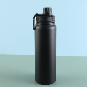 2024 Custom Style Portable <b>Double</b>-<b>walled</b> Vacuum Flask Powder Coated Leakproof Screw Lid Thermal Insulated Drink - Product Image 3