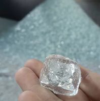 Silicate de sodium solide de qualité industrielle, cristal bleu clair granulaire, origine Hebei, résistant aux hautes températures, utilisé