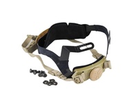 Boucle de verrouillage de tête de casque tactique avec système de suspension de casque Accessoires de casque