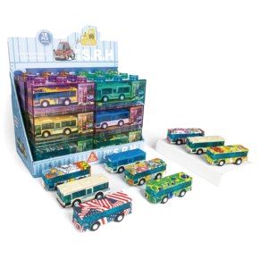 Jiaxin Top Bán Trẻ Em Diecast Mini Hợp Kim Đồ Chơi Mới Thành Phố Xe Buýt Kéo Trở Lại Xe Đồ Chơi Bán Buôn Diecast Kim Loại Xe - Product Image 1