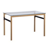Restaurant Cuisine Italienne Salon Dessus Marbre Miroir Verre Trempé Hôtel Résine Epoxy Table À Manger