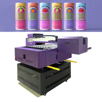 Vente en gros 900*600 Machine d'impression rotative à plat pour bouteilles Imprimante numérique 9060 UV pour coques de téléphone et verres à vin