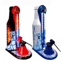 Machine de jeu d'amusement à monnayeur Hammer of King, jeu de frappe de bouteilles, avec récompense de cadeau pour centres de divertissement