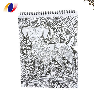 Stampa su ordinazione del libro <span class=keywords><strong>da</strong></span> colorare adulto del disegno dei bambini comici educativi precoci a spirale di stampa - Product Image 2