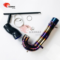 Kit de tuyau d'admission d'air en titane bleu brûlé pour Honda Civic FE1 FL1 Si Acura Integra DE1 1.5T