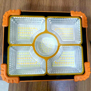 ไฟทำงาน LED 5000K แสงเดย์ไลท์ IP65 กันน้ำ ตัวเครื่องพลาสติก พร้อมขาตั้งพื้น ใช้พลังงานแสงอาทิตย์ ควบคุมด้วยระบบสัมผัส รับประกัน 2 ปี - Product Image 1